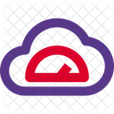 Cloud Server Speed  Icon
