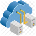 Cloud Computer Server Icon