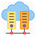 Cloud Servers Cloud Hosting Cloud Storage Icon