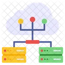 Cloud Servers Cloud Database Cloud Db Icon