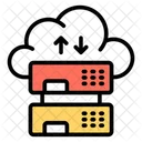 Cloud servers  Icon