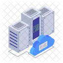 Cloud Servers  Icon
