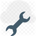 Cloud Service Wrench Icon