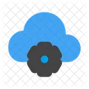 Cloud Service Server Database Icon