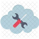 Cloud Service Cloud Maintenance Cloud Repair Icon