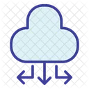 Cloud Computing Cloud Service Networking Icon