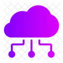 Cloud Service Cloud Computing Electronics Icon