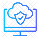 Service Cloud Computer Seo And Web Icon