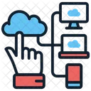 Cloud Service Provider  Icon