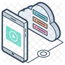 Cloud Networking Cloud Computing Cloud Technology Icon