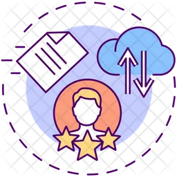 Cloud services expert  Icon