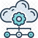 Cloud Services  Icon