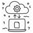 Cloud Services  Icon