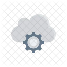 Cloud setting  Icon