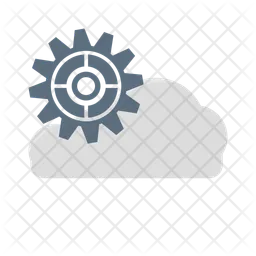 Cloud setting  Icon