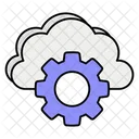 Cloud Setting  Icon