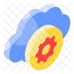 Cloud Setting  Icon