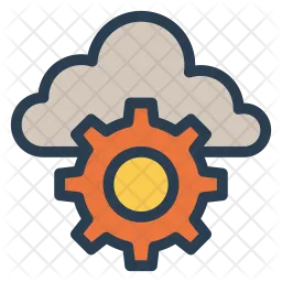 Cloud setting  Icon