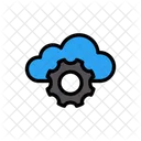 Cloud Setting Database Icon