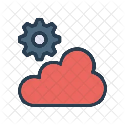 Cloud setting  Icon