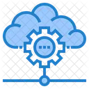 Cloud Setting Cloud Configuration Cloud Computing Icon
