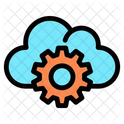 Cloud Setting  Icon