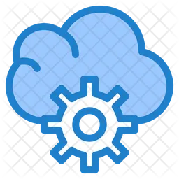 Cloud Setting  Icon