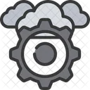 Cloud Setting  Icon