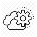 Cloud Setting Cloud Configuration Cloud Computing Icon