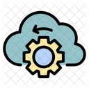 Cloud setting  Icon