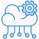 Cloud setting  Icon