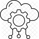 Cloud setting  Icon