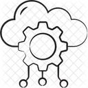 Cloud setting  Icon