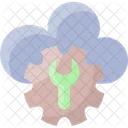 Cloud Setting  Icon
