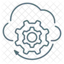 Cloud Setting  Icon