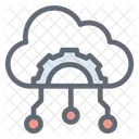 Cloud Setting  Icon