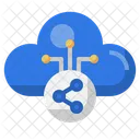 Cloud Share Share Network Icon