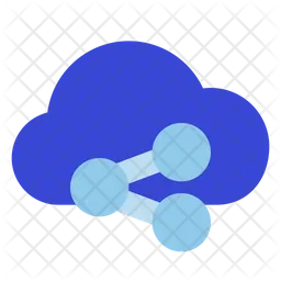 Cloud share  Icon