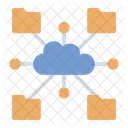 Cloud Share Folder  Icon