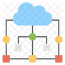 Cloud Shared Connection Icon