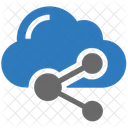 Seo Cloud Data Icon
