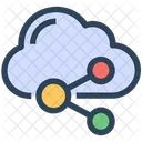 Seo Cloud Data Icon