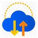 Cloud Sharing Cloud Computing Cloud Connection Icon