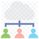 Cloud Sharing Cloud Share Cloud Icon