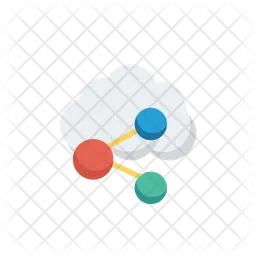 Cloud Sharing  Icon