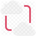 Cloud Sharing Cloud Computing Cyberspace Icon