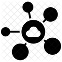 Cloud Sharing Data Transformation Data Converting Icon