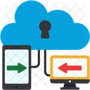 Cloud Sharing  Icon