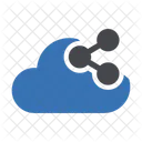 Cloud Sharing  Icon
