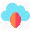 Cloud Shield Protection Shield Icon
